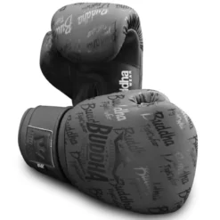 Gants Muay Thai Buddha Top Premium Noir