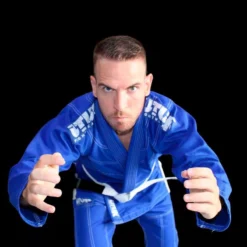 Kimono JJB Utuk Kimura Bleu + Ceinture JJB Blanch