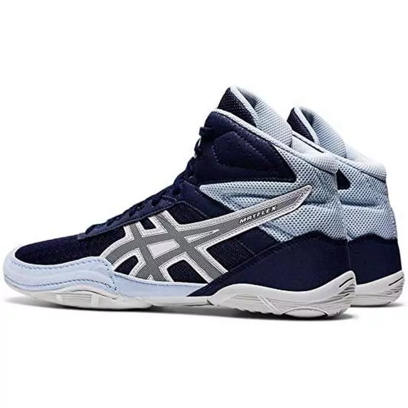 Chaussures Wrestling Asics Matflex6 Bleu/blanc (unisex) 2 Chaussures Wrestling Asics Matflex6 Bleu/blanc (unisex) – Image 2