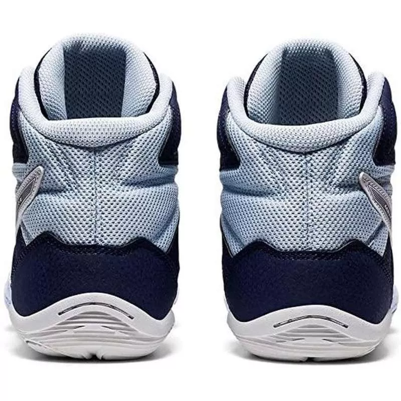 Chaussures Wrestling Asics Matflex6 Bleu/blanc (unisex) 4 Chaussures Wrestling Asics Matflex6 Bleu/blanc (unisex) – Image 4