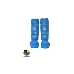 Protège-tibias Karate Daedo WKF (bleus)