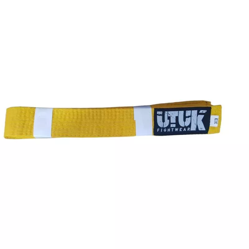Ceinture D'arts Martiaux Utuk Jaune 1 Ceinture D'arts Martiaux Utuk Jaune