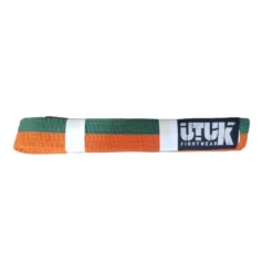 Ceinture D'arts Martiaux Utuk Orange Vert