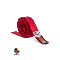 Ceinture Karate Kata Daedo WKF (rouge)