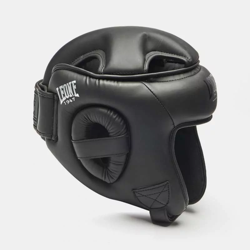 Casque Boxe Ouvert Leone CS431 Black Edition 2 Casque Boxe Ouvert Leone CS431 Black Edition – Image 2