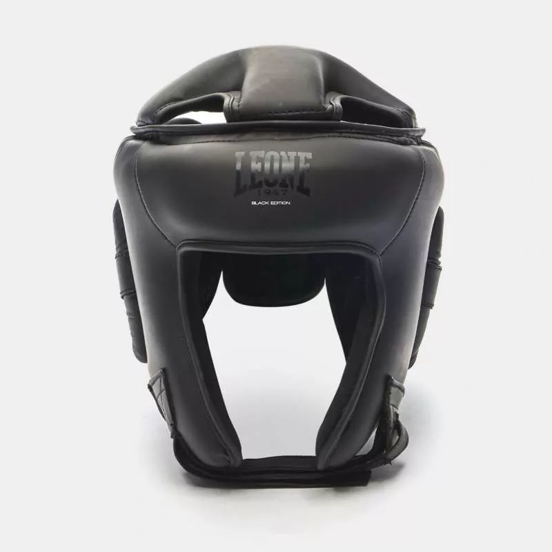 Casque Boxe Ouvert Leone CS431 Black Edition 4 Casque Boxe Ouvert Leone CS431 Black Edition – Image 4