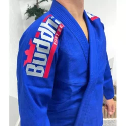 Kimono JJB Buddha V3 Deluxe (bleu) -Magasin D’Équipement D’Arts Martiaux 12059 large default