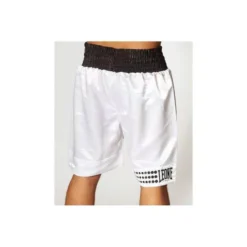 Short De Boxe Leone 1947 Blanc AB737