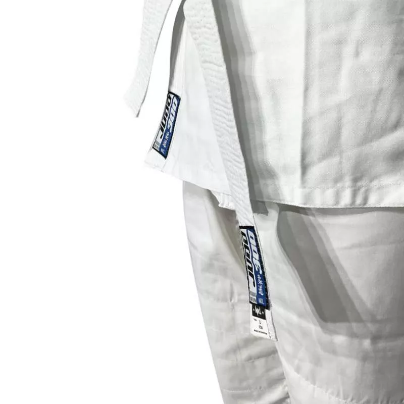 Kimono De Judo Nkl Blanc 300 G 2 Kimono De Judo Nkl Blanc 300 G – Image 2