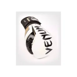 Gants De Boxe Venum Elite Evo Blanc Or