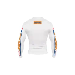 24/7 Shark Lycra Rash Guard Blanc
