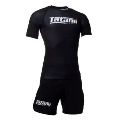 Rashguard BJJ No Gi Tatami Recharge Noir -Magasin D’Équipement D’Arts Martiaux 13234 large default