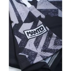 Rashguard BJJ No Gi Manto Fragments Noir/gris -Magasin D’Équipement D’Arts Martiaux 13310 large default