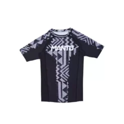 Rashguard BJJ No Gi Manto Fragments Noir/gris -Magasin D’Équipement D’Arts Martiaux 13311 large default