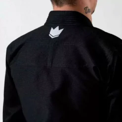 Gi JJB Kingz The One + Ceinture Blanc (noir) -Magasin D’Équipement D’Arts Martiaux 13562 large default