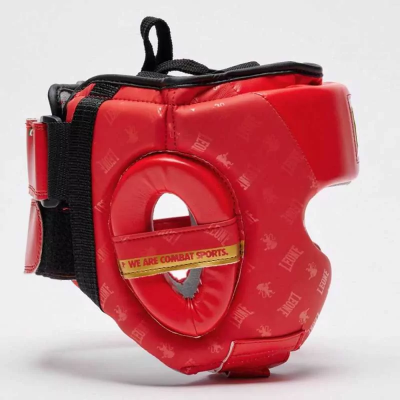 Casque De Boxe Leone Rouge CS445 DNA 3 Casque De Boxe Leone Rouge CS445 DNA – Image 3