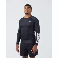 Rashguard Kingz Kore V2 (noir) Manches Longues