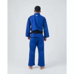 Kimono JJB Kingz Kore V2 Bleu + Ceinture Blanc -Magasin D’Équipement D’Arts Martiaux 13621 large default