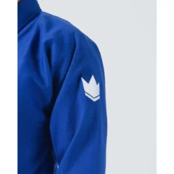 Kimono JJB Kingz Kore V2 Bleu + Ceinture Blanc -Magasin D’Équipement D’Arts Martiaux 13622 large default