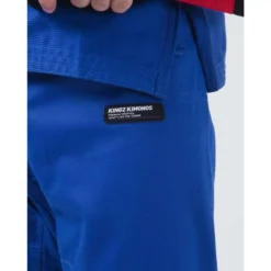 Kimono JJB Kingz Kore V2 Bleu + Ceinture Blanc -Magasin D’Équipement D’Arts Martiaux 13624 large default