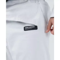 Kimono JJB Kingz Kore V2 + Ceinture Blanc (blanc) -Magasin D’Équipement D’Arts Martiaux 13634 large default