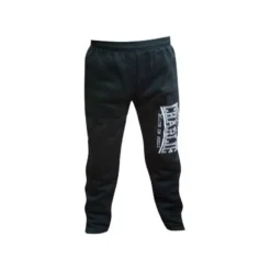 Pantalon En Coton Noir Charlie