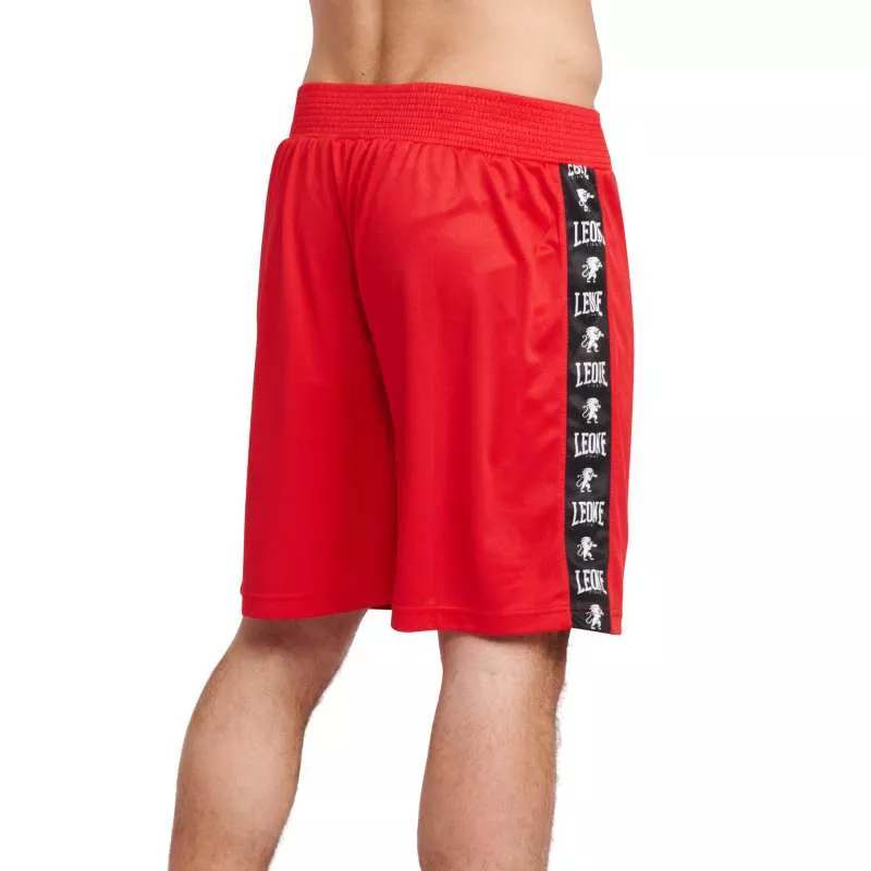 Pantalon De Boxe AB219 Leone Rouge 2 Pantalon De Boxe AB219 Leone Rouge – Image 2