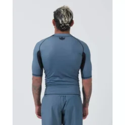 Kingz No Gi Rashguard Kore V2 (bleu) Manches Courtas -Magasin D’Équipement D’Arts Martiaux 13726 large default