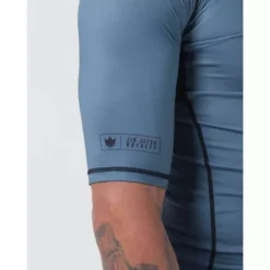 Kingz No Gi Rashguard Kore V2 (bleu) Manches Courtas -Magasin D’Équipement D’Arts Martiaux 13729 large default