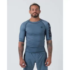 Kingz No Gi Rashguard Kore V2 (bleu) Manches Courtas