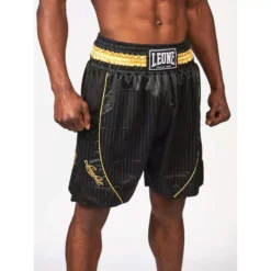 Pantalon De Boxe Leone AB240 Noir