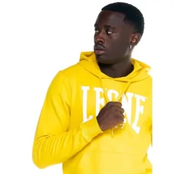 Sweat De Boxe Leone Grand Logo Jaune -Magasin D’Équipement D’Arts Martiaux 13845 large default