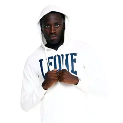Leone Zip Hoodie Big Logo Blanc -Magasin D’Équipement D’Arts Martiaux 13871 large default