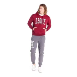 Sweatshirt Leone Big Logo Bordeaux