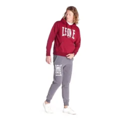 Sweatshirt Leone Big Logo Bordeaux -Magasin D’Équipement D’Arts Martiaux 13994 large default