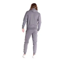 Sweat Zippé Leone Big Logo Gris Pour Homme -Magasin D’Équipement D’Arts Martiaux 14000 large default