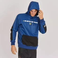 Sweat à Capuche Leone 1947 ABX 136 Wacs Bleu -Magasin D’Équipement D’Arts Martiaux 14029 large default