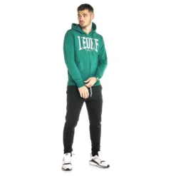 Veste Zippée Leone Big Logo Vert Foncé -Magasin D’Équipement D’Arts Martiaux 14033 large default