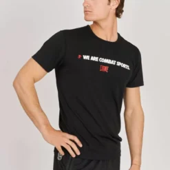 T-shirt Logo Wacs Leone1947 ABX131 Noir -Magasin D’Équipement D’Arts Martiaux 14051 large default
