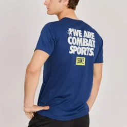 Leone1947 Logo Wacs T-shirt ABX131 Bleu -Magasin D’Équipement D’Arts Martiaux 14063 large default