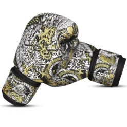Gants Muay Thai Buddha Fantasy Dragon (blanc) -Magasin D’Équipement D’Arts Martiaux 14085 large default