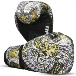 Gants Muay Thai Buddha Fantasy Dragon (blanc) -Magasin D’Équipement D’Arts Martiaux 14086 large default