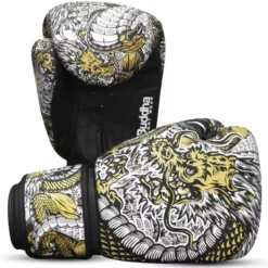 Gants Muay Thai Buddha Fantasy Dragon (blanc) -Magasin D’Équipement D’Arts Martiaux 14087 large default