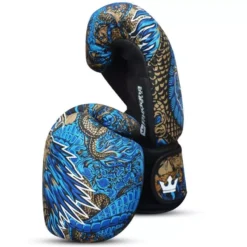 Gants De Boxe Buddha Fantasy Dragon (bleu) -Magasin D’Équipement D’Arts Martiaux 14092 large default