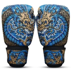 Gants De Boxe Buddha Fantasy Dragon (bleu) -Magasin D’Équipement D’Arts Martiaux 14094 large default