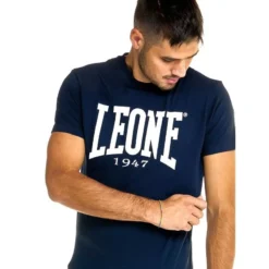 T-shirt Basique Leone Bleu Marine -Magasin D’Équipement D’Arts Martiaux 14180 large default