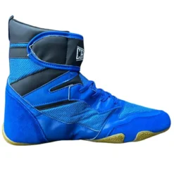 Bottes De Boxe Ring Pro Charlie (bleu)