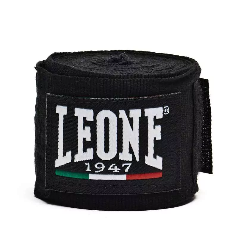 Bandages Boxe Leone 1947 Pour Enfants 2,5 M Noir 3 Bandages Boxe Leone 1947 Pour Enfants 2,5 M Noir – Image 3