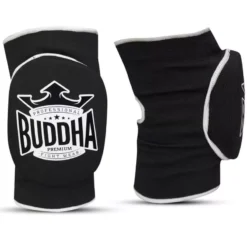 Genouillères Buddha Muay Thai (noires)