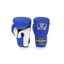 Gants Top King Super Air Double Tone Bleu/Blanc